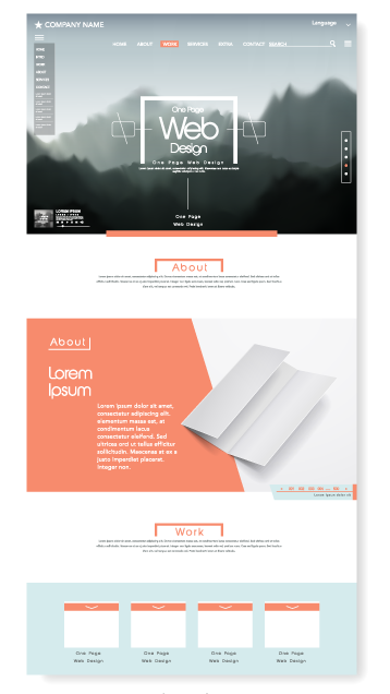 site one page