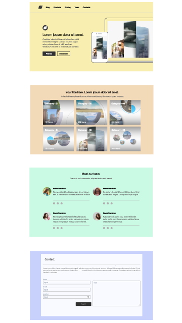 site vitrine