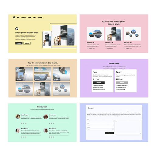 site vitrine